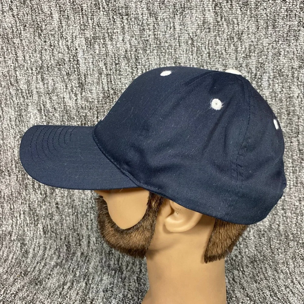 VTG Duke Blue Devils Hat Mens OSFA Navy Blue Snapback Cap Captivating Headgear